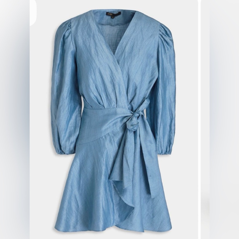 Maje $450 Linen Dress in Mint Condition